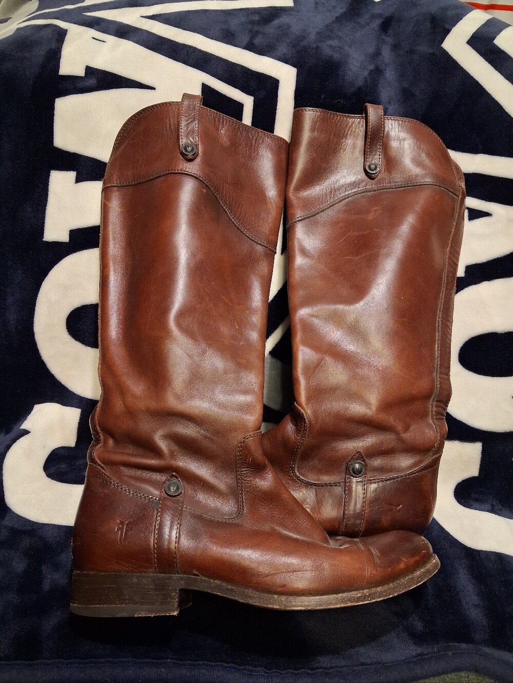 Frye  Women's Melissa Tab Tall Redwood Sz 6.5